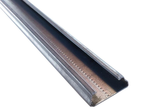 Профиль клипса для крепления тепличной пленки оцинкованный, 0,7 мм (4 пм)