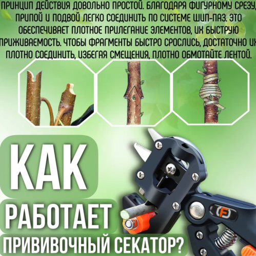 Секатор прививочный Finland (1455) фото 4