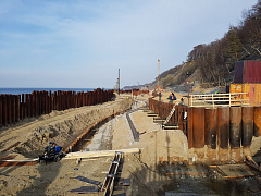 Cтроительство Променада в г. Светлогорск ,Калининградская область
