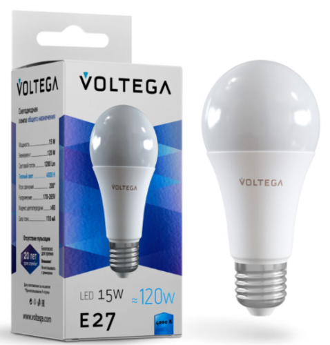 Светодиодная лампа Simple A60 15W 4000K E27 (7157)