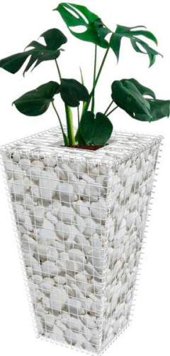 Габион-вазон-0,55х0,55х1-С50х50-3,8