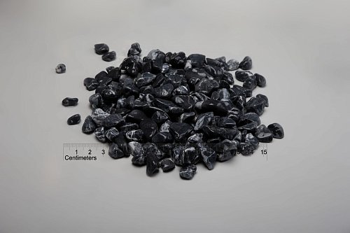 Галька декоративная "Черная" фр. 20-40 мм, упаковка 20 кг фото 3