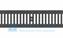 Решетка водоприемная Gidrolica Standart РВ -10.13,6.50 - щелевая чугунная ВЧ кл. С250