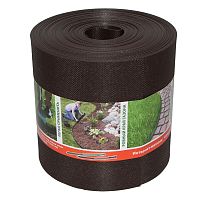 Лента бордюрная 10м Б-20/10 коричневая
