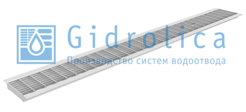 Решетка водоприемная Gidrolica Standart РВ -10.13,6.100 - ячеистаяст.оц. кл. B125