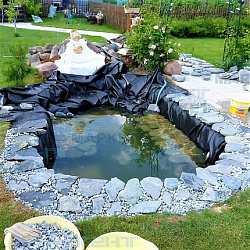 Поступление EPDM пленки для пруда