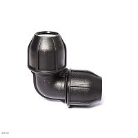 Колено PE  25-25 PN 16 ,Fish