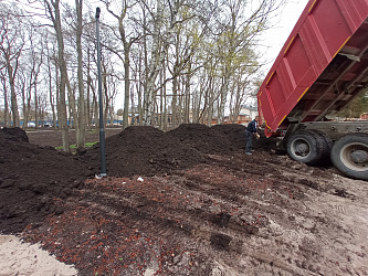 Установка системы автополива и озеленение 5000 М2