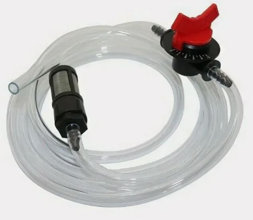 Шланг подающий с краном и фильтром для Инжектора Вентури 3/4-1/2" GH арт: SA0112