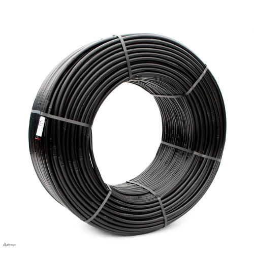 Капельная труба "Strong" d16 мм , шаг 33 см ,2,1 л/ч min 1bar (400 м/бухта Цвет: Черный)