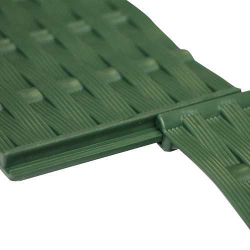 Бордюр садовый "Ротанг" высота 9 см, длина 3,2 м, 4 шт/компл (Хаки) фото 5