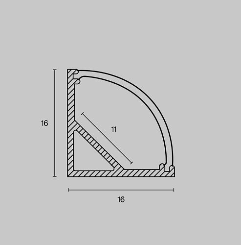 Профиль ALM008S-2M фото 5