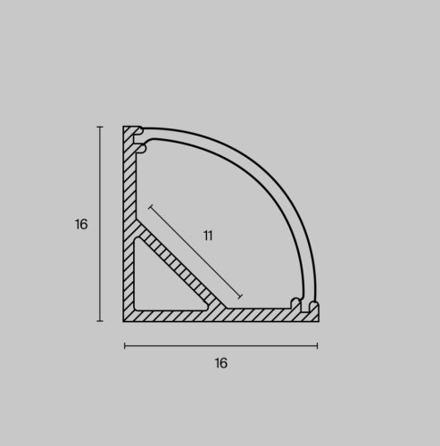 Профиль ALM008S-2M фото 5