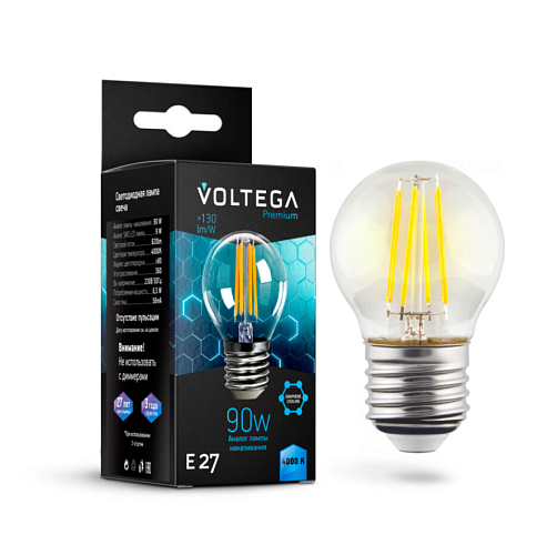 Светодиодная лампа Crystal Graphene Globe 9W 4000K E27 (7139)