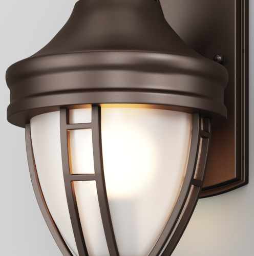 Настенный светильник (бра) Rivoli O027WL-01B (60Вт IP 44) фото 2