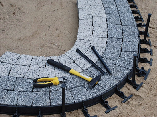 Скидка на пластиковые бордюры