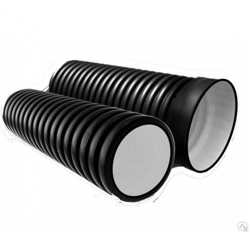 Труба гофрированная d630/548 с раструбом L=6, SN6,