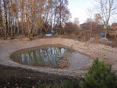 Создание искусственного водоема пос.Прибрежный